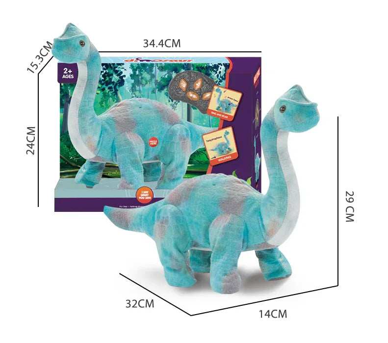 Fur Star Roaring or Singing Adorable Plush Animal RC Dinosaur for kids in Kuwait